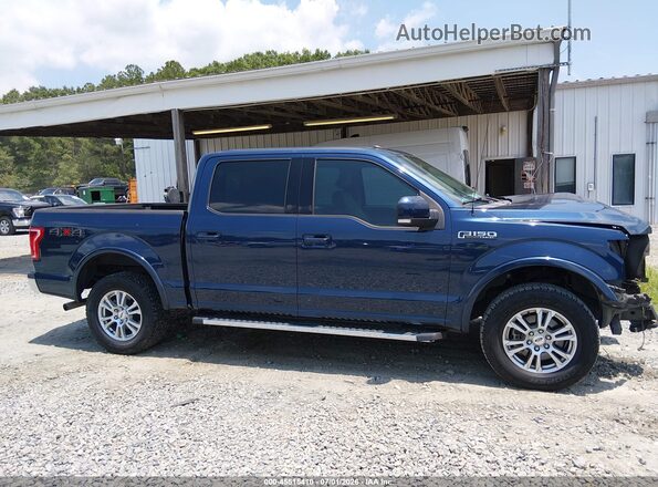 1FTEW1EF9GFC27699 2016 FORD F150 Blue Vista interior de 360 grados