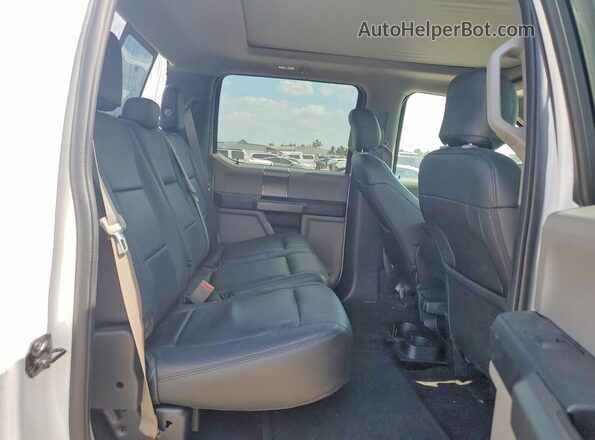 1FTEW1EF9GFC38556 2016 FORD F150 Белый Вид задних сидений