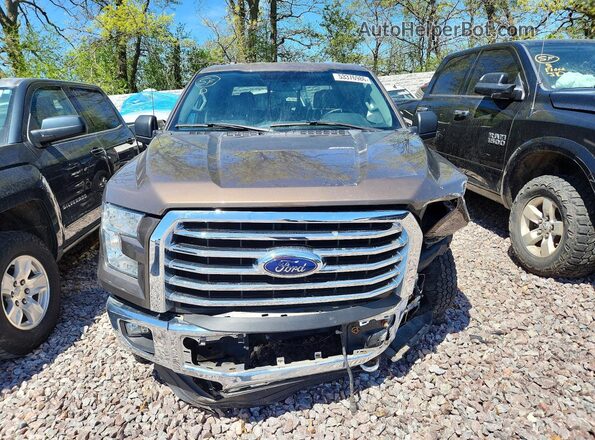 1FTEW1EF9GKD50622 2016 FORD F150 Tan Vista frontal