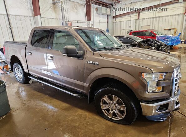 1FTEW1EF9GKD50622 2016 FORD F150 Tan Delantero derecho