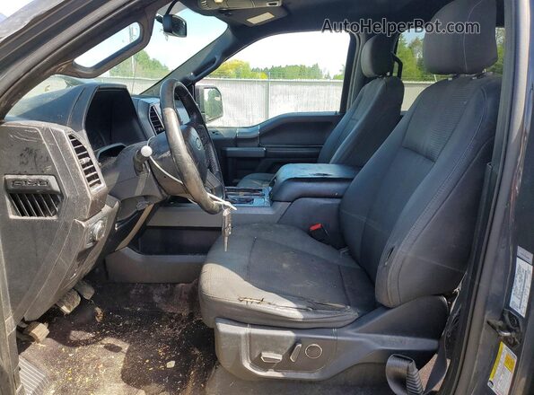 1FTEW1EFXGFD05956 2016 FORD F150 Gray Սալոնի դիմացի տեսք