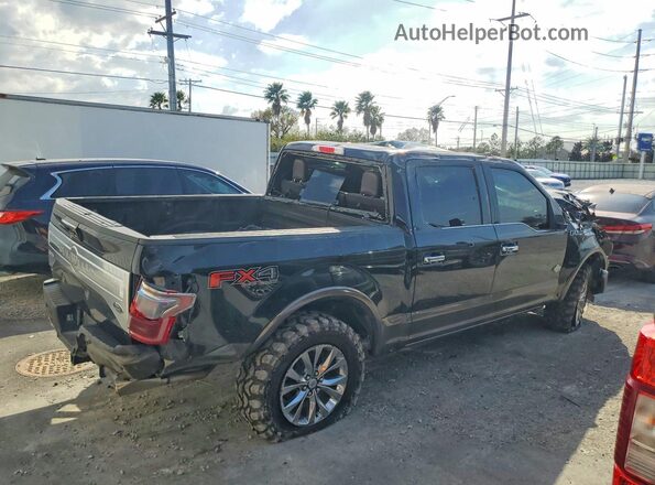 1FTEW1EFXHFA25343 2017 FORD F150 Black Tył prawy