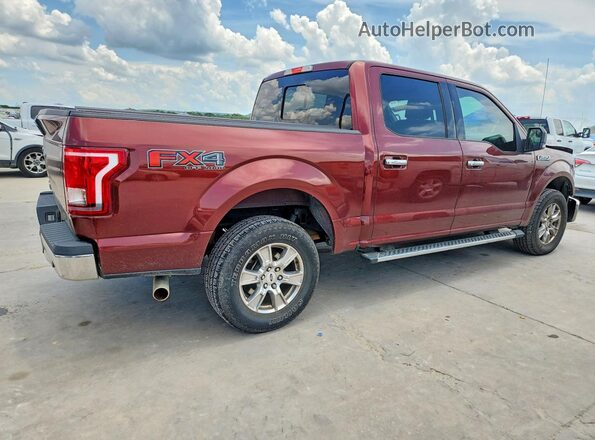 1FTEW1EFXHKC23542 2017 FORD F150 Red Հետևի աջ