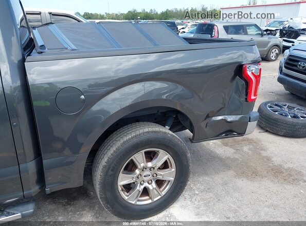 1FTEW1EG0GFA97143 2016 FORD F150 Gray Դիմացի տեսք