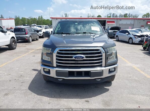 1FTEW1EG0GFA97143 2016 FORD F150 Gray Սարքավորումների վահանակի տեսք