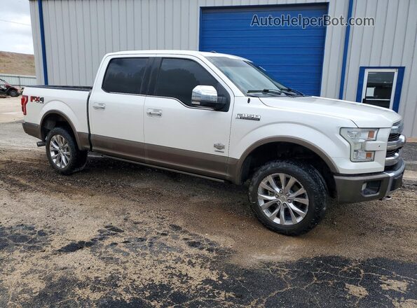 1FTEW1EG0GFD54415 2016 FORD F150 White Передня права чверть