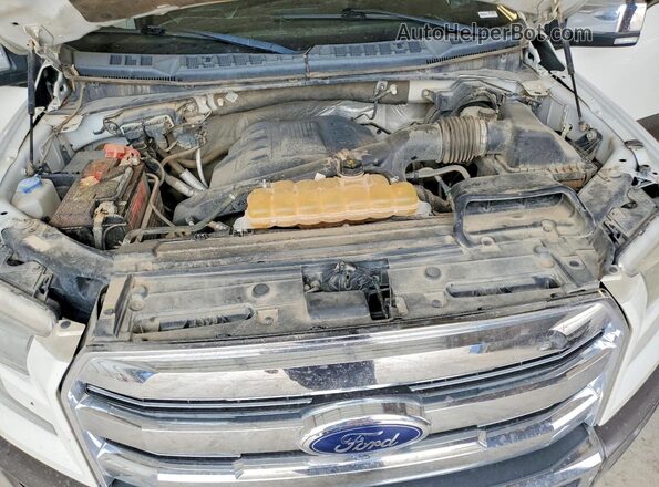 1FTEW1EG0GFD54415 2016 FORD F150 White Вид задньої частини салону