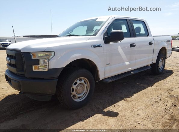 1FTEW1EG0GKD19252 2016 FORD F150 Белый Передняя левая четверть