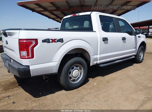1FTEW1EG0GKD19252 2016 FORD F150 Белый Задняя правая четверть