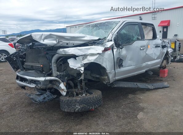 1FTEW1EG0HFA29068 2017 FORD F150 Silver Front left