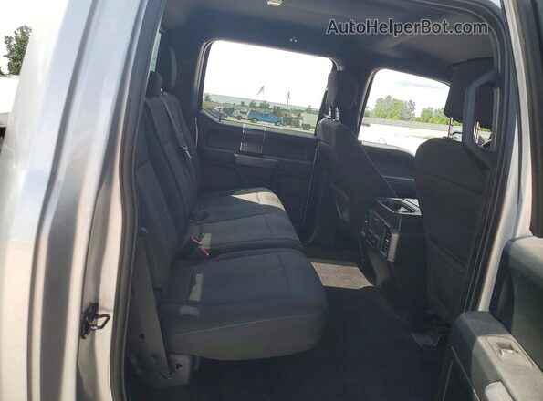 1FTEW1EG0JFA29206 2018 FORD F150 Silver უკანა სავარძლების ხედი
