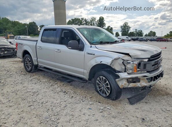 1FTEW1EG0JFA29206 2018 FORD F150 Silver წინა მარჯვენა