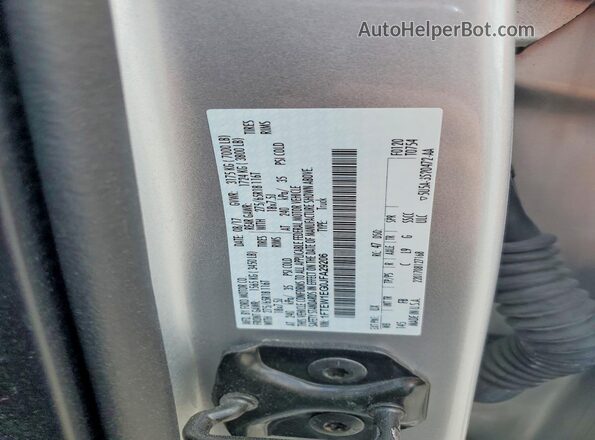1FTEW1EG0JFA29206 2018 FORD F150 Silver ძრავის განყოფილების ხედი