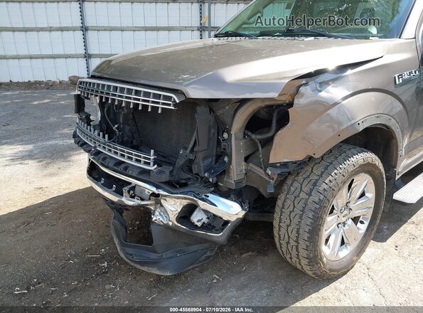 1FTEW1EG0JFC27199 2018 FORD F150 Brown Вид спереду