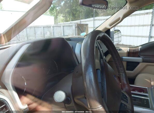 1FTEW1EG0JFC27199 2018 FORD F150 Brown Вид задніх сидінь