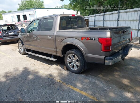 1FTEW1EG0JFC27199 2018 FORD F150 Brown Задня ліва чверть