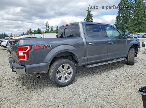 1FTEW1EG0JFD03911 2018 FORD F150 Gray Tył prawy