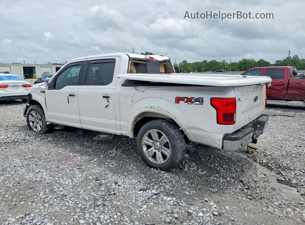 1FTEW1EG0JKF66438 2018 FORD F150 Белый Задняя левая четверть