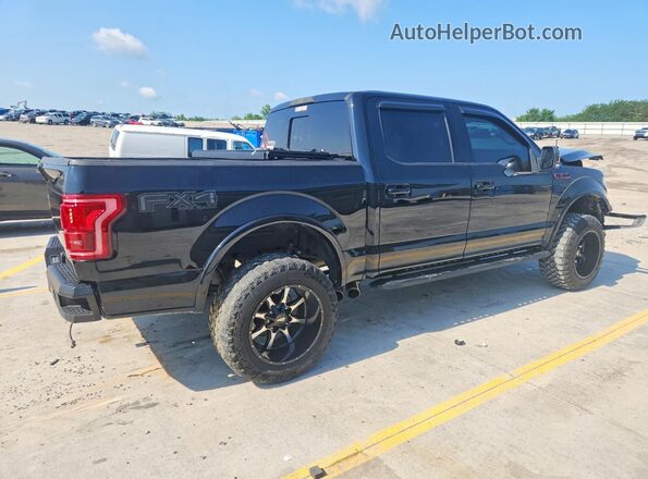 1FTEW1EG1GFB81391 2016 FORD F150 Black Trasero derecho