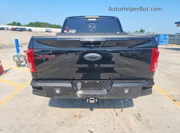 1FTEW1EG1GFB81391 2016 FORD F150 Black Vista trasera