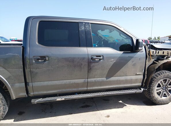 1FTEW1EG1HFA97315 2017 FORD F150 Серый Вид задней части салона