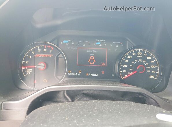 1FTEW1EG1HFB09527 2017 FORD F150 Black Instrument cluster view