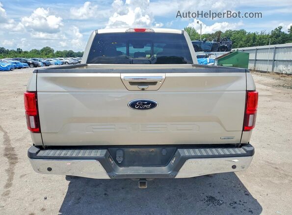 1FTEW1EG1JFB78711 2018 FORD F150 Tan Rear view