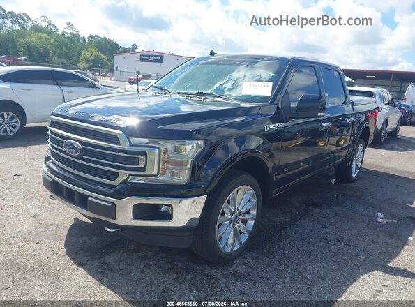 1FTEW1EG1JFC86455 2018 FORD F150 Black Front left