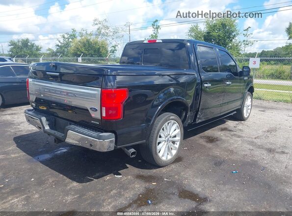 1FTEW1EG1JFC86455 2018 FORD F150 Black Rear right