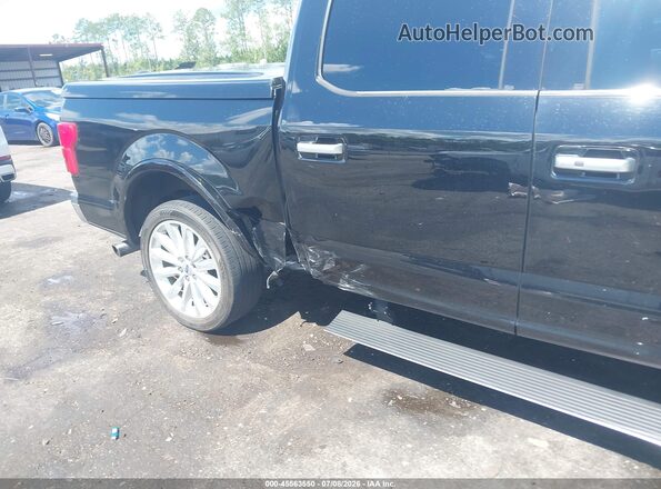 1FTEW1EG1JFC86455 2018 FORD F150 Black Front view