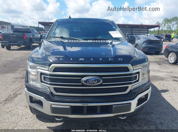 1FTEW1EG1JFC86455 2018 FORD F150 Black Instrument cluster view
