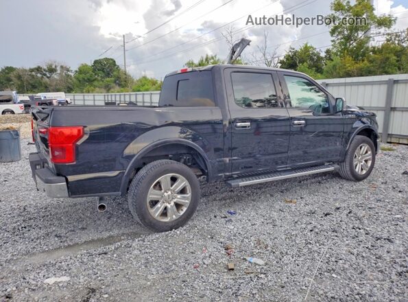 1FTEW1EG1JKC19233 2018 FORD F150 Black Rear right