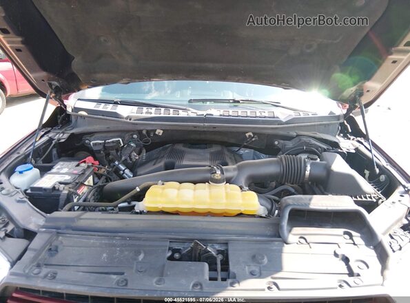 1FTEW1EG1JKC29647 2018 FORD F150 Red უკანა ხედი