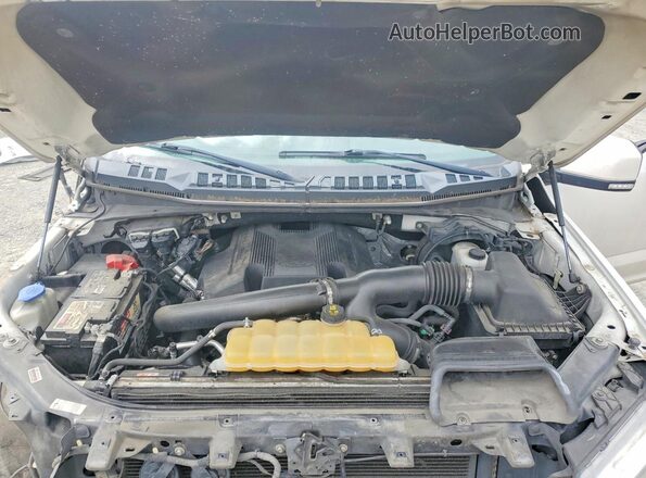 1FTEW1EG1JKC65130 2018 FORD F150 White Սալոնի հետևի տեսք
