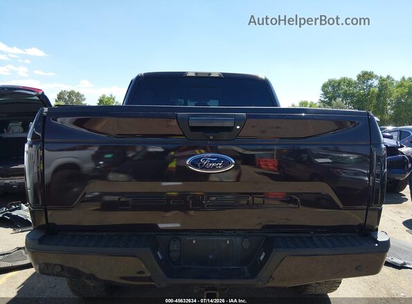 1FTEW1EG1JKD44202 2018 FORD F150 Фиолетовый 