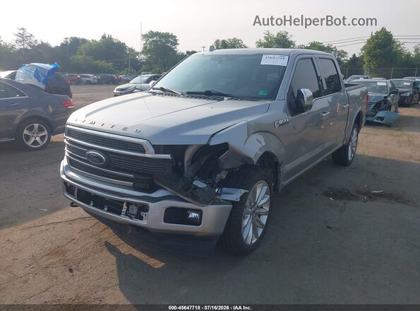1FTEW1EG1LFA46874 2020 FORD F150 Silver Vista tres cuartos delantera izquierda