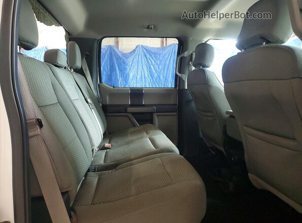 1FTEW1EG2GFB99897 2016 FORD F150 White Vista de los asientos traseros