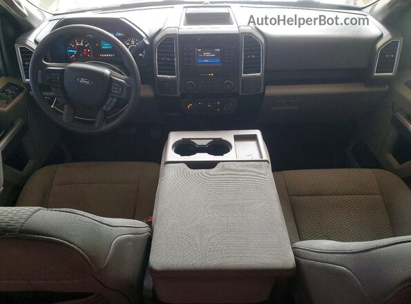 1FTEW1EG2GFB99897 2016 FORD F150 White Vista del salpicadero