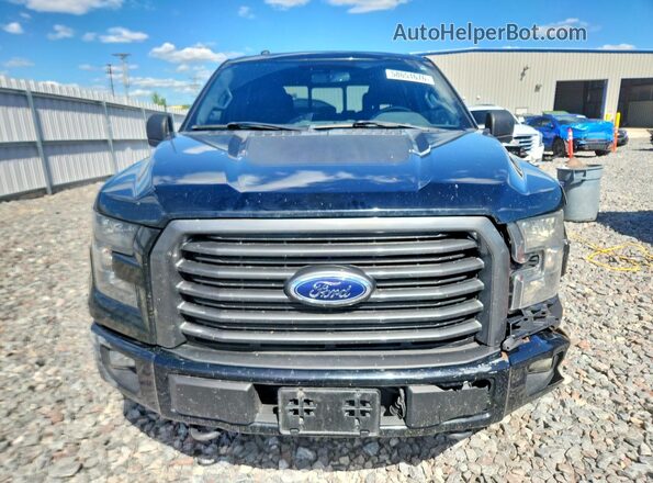 1FTEW1EG2GFC15712 2016 FORD F150 Black Widok z przodu