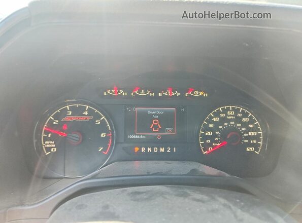 1FTEW1EG2GFC15712 2016 FORD F150 Black Widok zestawu wskaźników