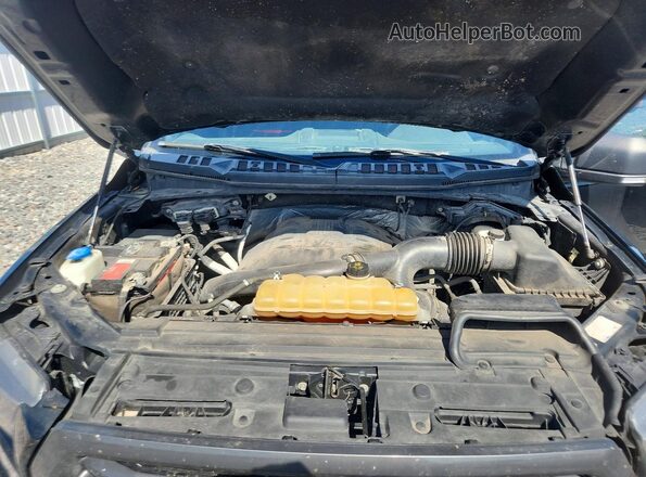 1FTEW1EG2GFC15712 2016 FORD F150 Black Widok wnętrza z tyłu