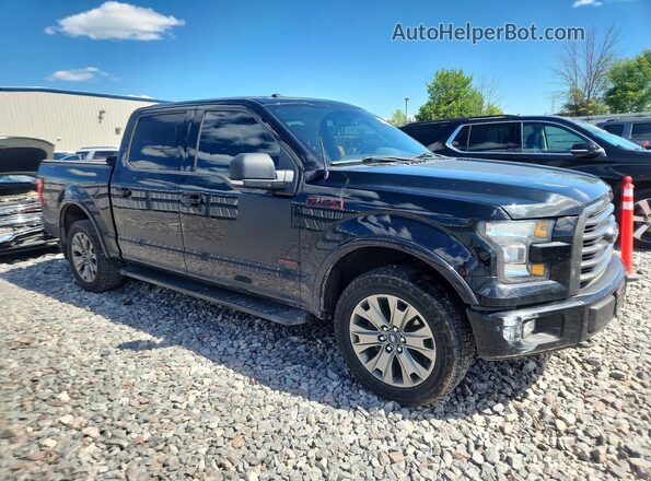 1FTEW1EG2GFC15712 2016 FORD F150 Black Przód prawy