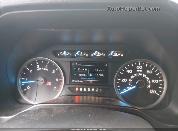 1FTEW1EG2GFD10299 2016 FORD F150 White Հետևի նստատեղերի տեսք