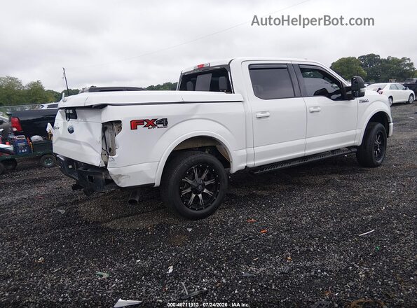 1FTEW1EG2GFD10299 2016 FORD F150 White Հետևի աջ