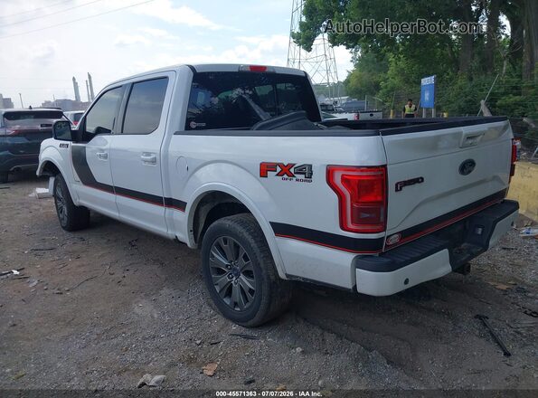 1FTEW1EG2GFD55954 2016 FORD F150 White Tył lewy