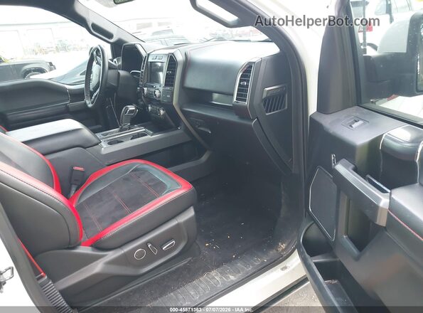 1FTEW1EG2GFD55954 2016 FORD F150 White Widok wnętrza z przodu