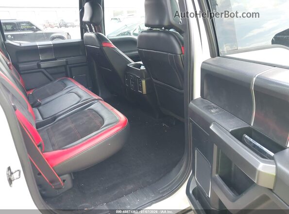 1FTEW1EG2GFD55954 2016 FORD F150 White Widok naklejki z numerem VIN