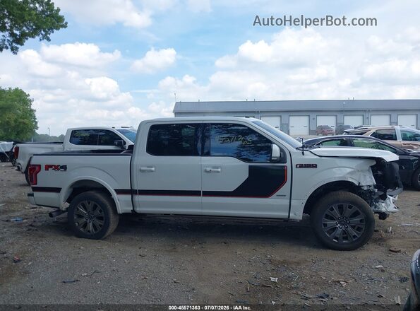 1FTEW1EG2GFD55954 2016 FORD F150 White Widok wnętrza 360 stopni