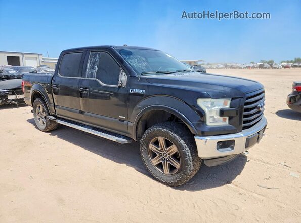 1FTEW1EG2GKD07281 2016 FORD F150 Black Delantero derecho