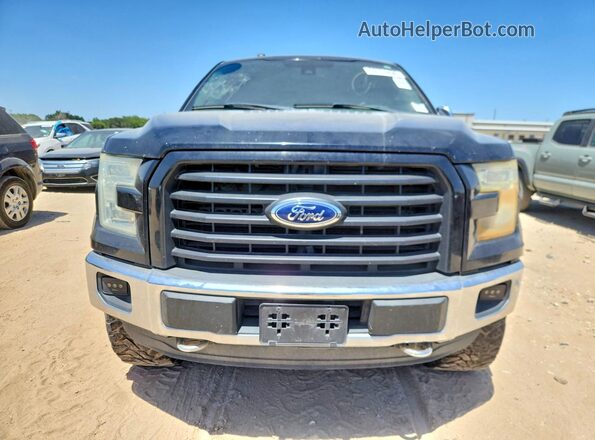 1FTEW1EG2GKD07281 2016 FORD F150 Black Vista frontal